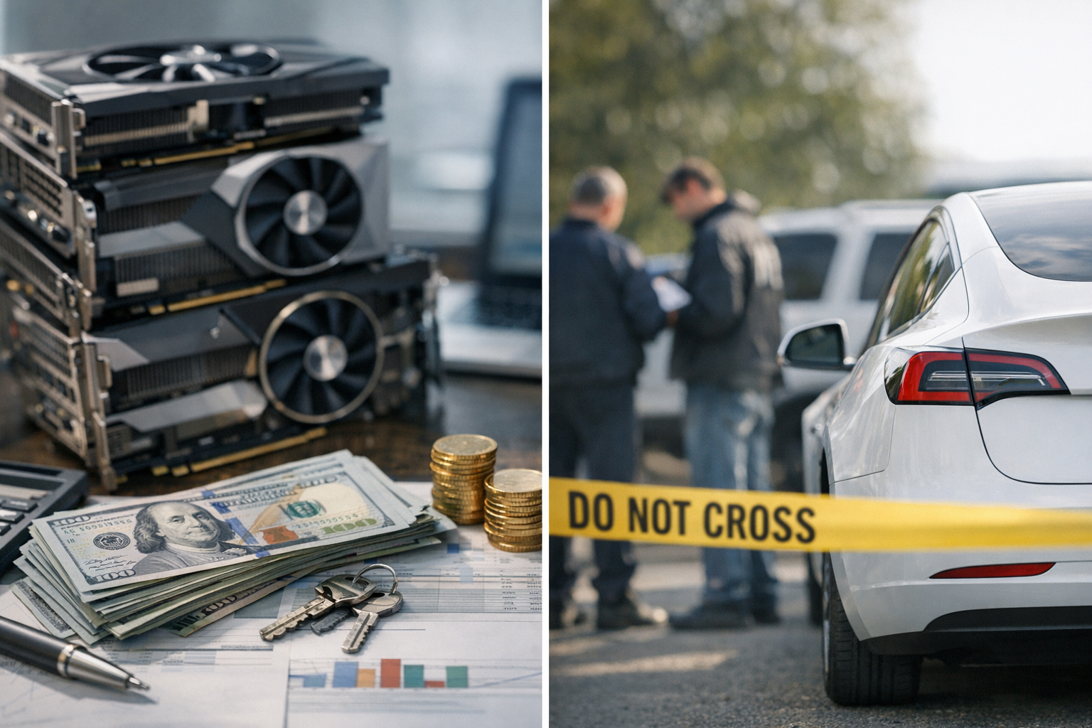 示意图：算力资产金融化与智能驾驶监管同时成为焦点