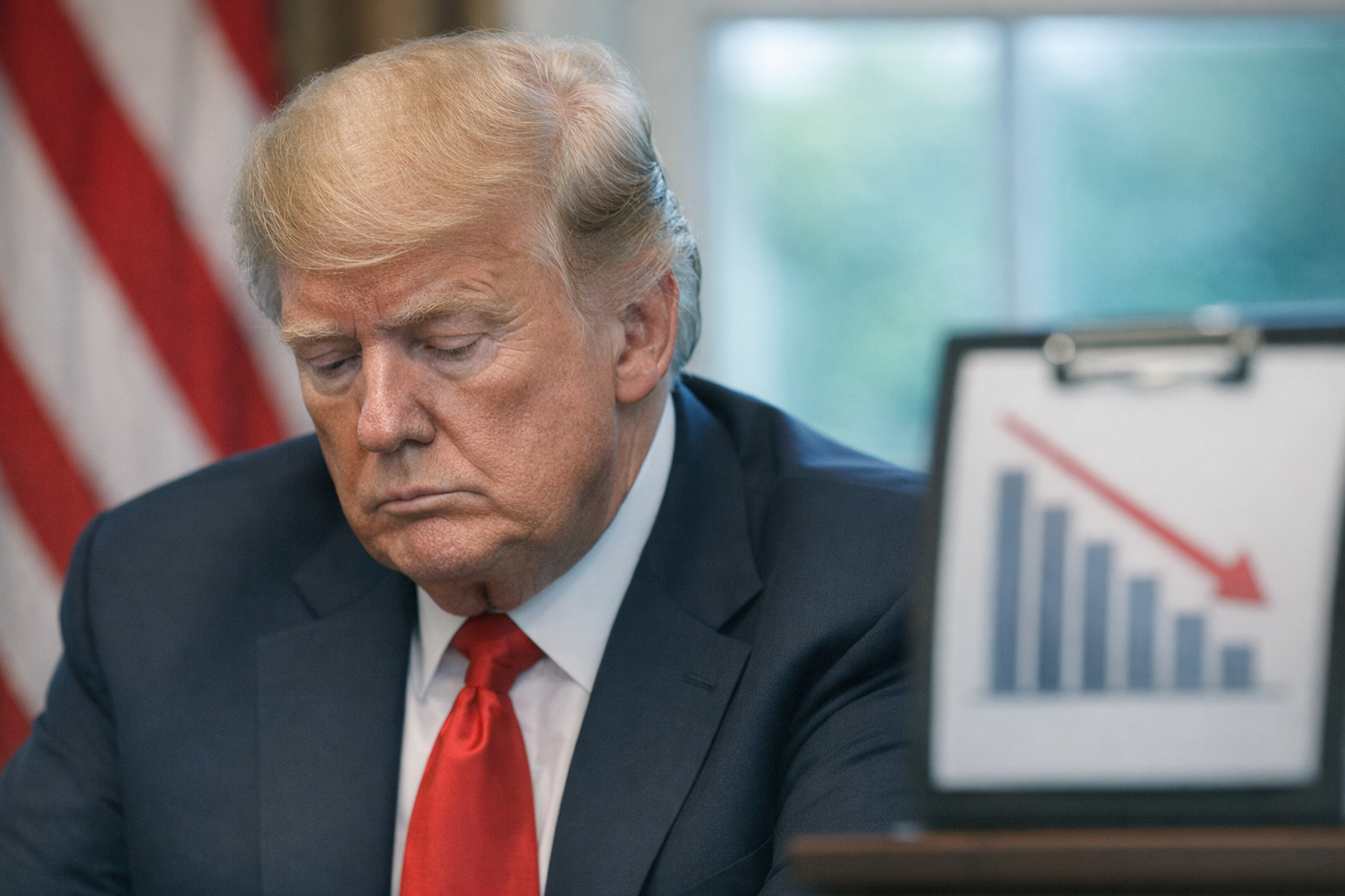 民调读数折射经济议题压力（示意图）