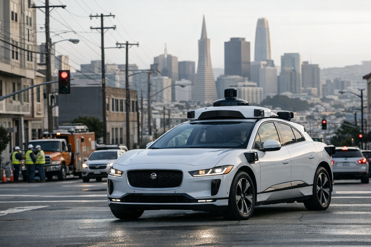 媒体报道显示，停电期间部分Waymo车辆在路口短暂停滞，随后服务恢复。